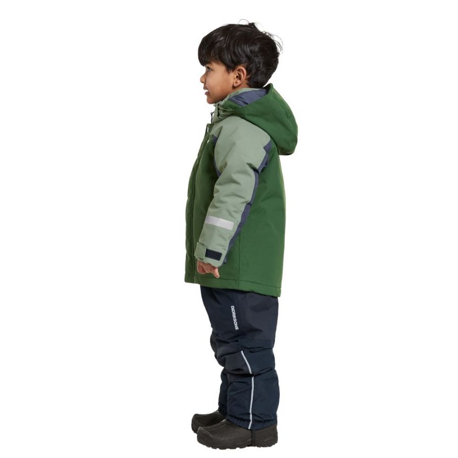 Didriksons Neptun, Skijacke, Junior, dunkelgrün