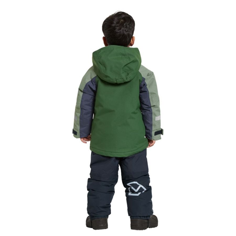 Didriksons Neptun, Skijacke, Junior, dunkelgrün