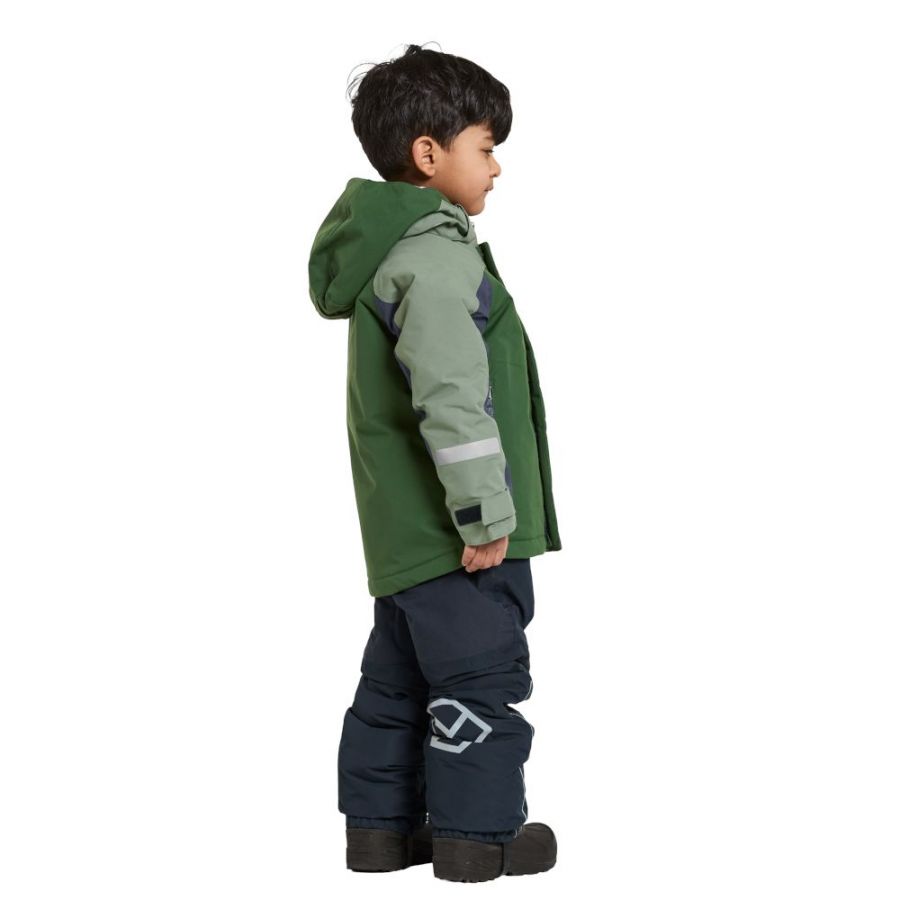 Didriksons Neptun, Skijacke, Junior, dunkelgrün