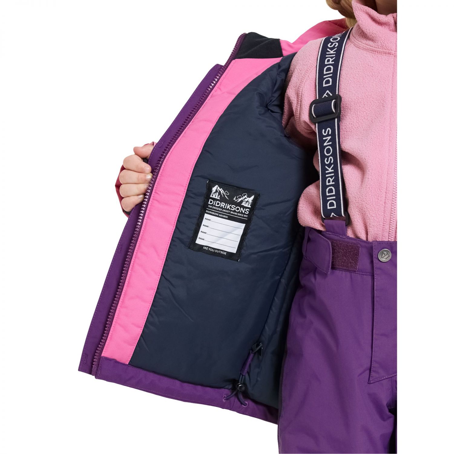 Didriksons Neptun, Skijacke, Junior, lila
