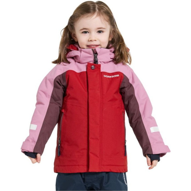 Didriksons Neptun, Skijakke, Junior, Pomme Red