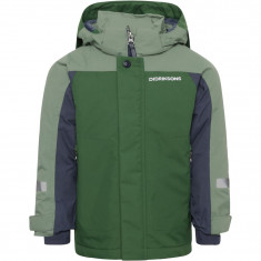 Didriksons Neptun, veste de ski, junior, vert foncé