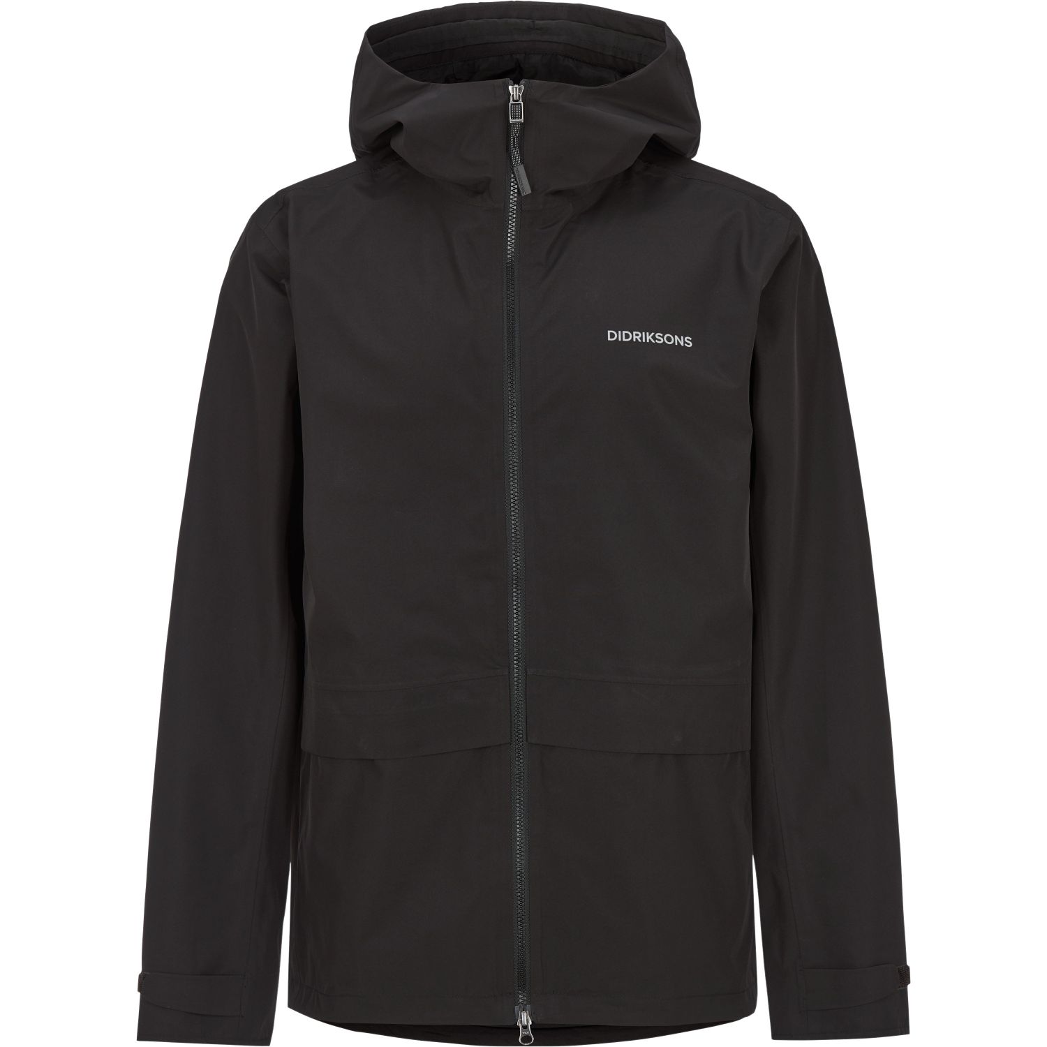 Didriksons Nordic, chubasquero, hombre, negro