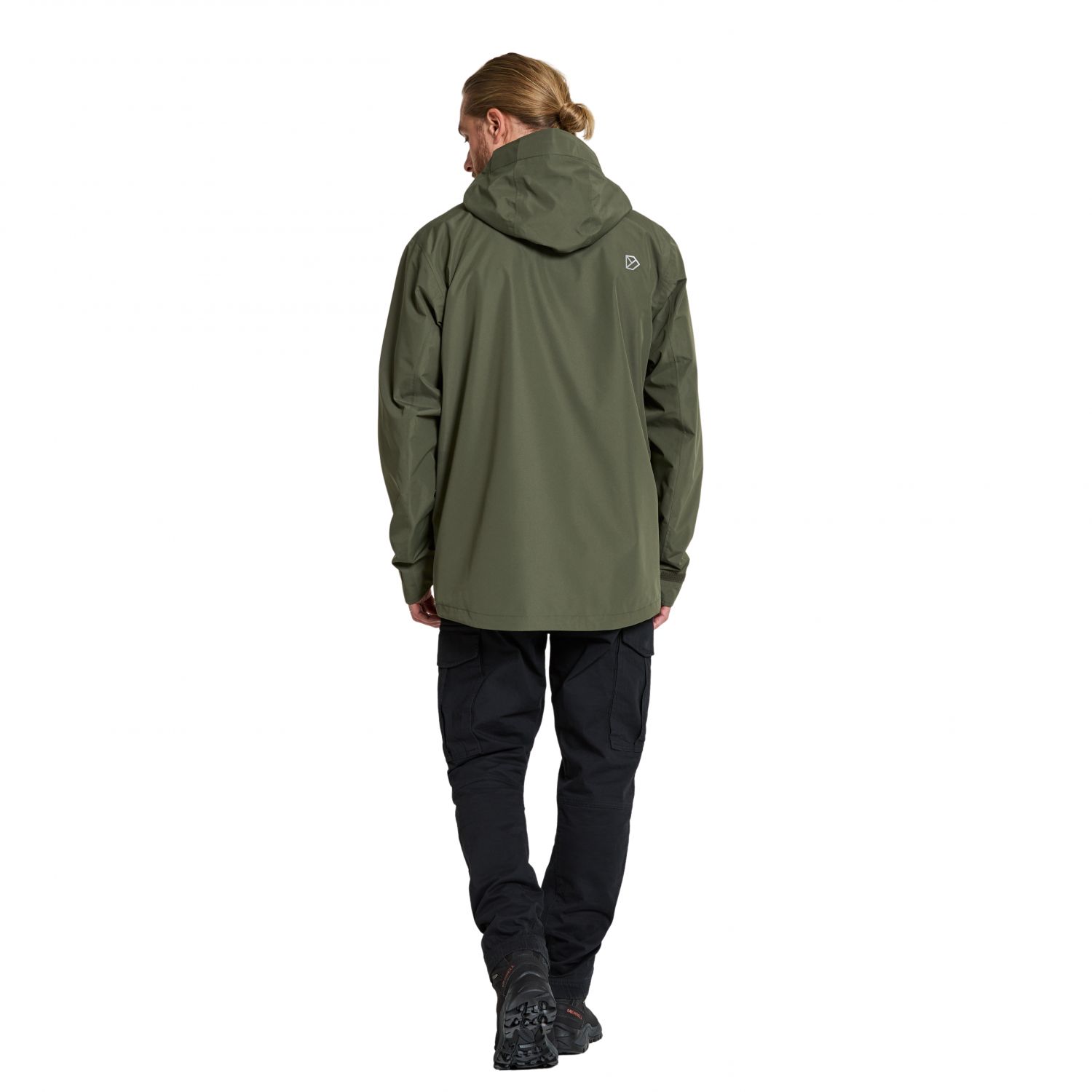Didriksons Nordic, rain jacket, men, deep green
