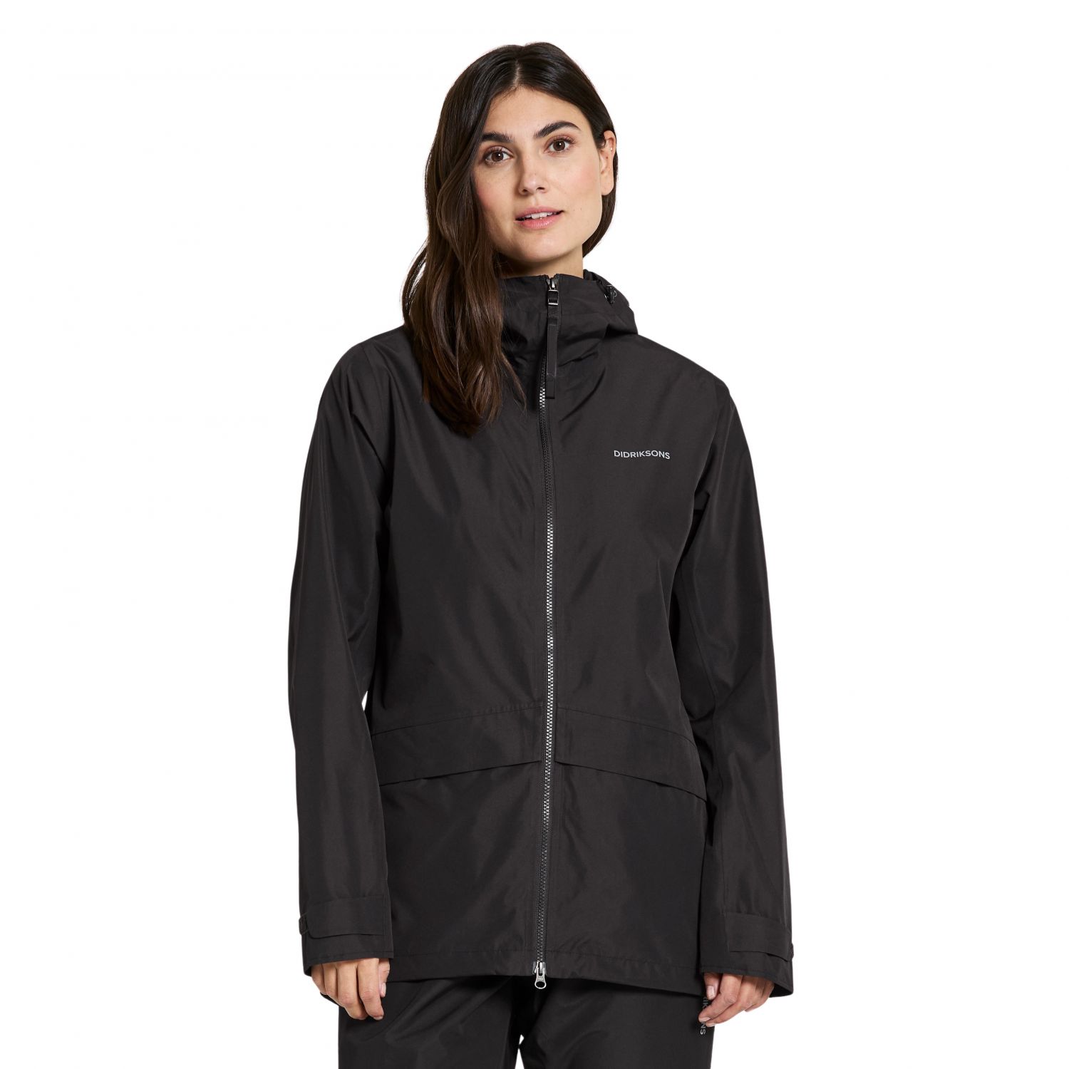 Didriksons Nordic, rain jacket, women, black