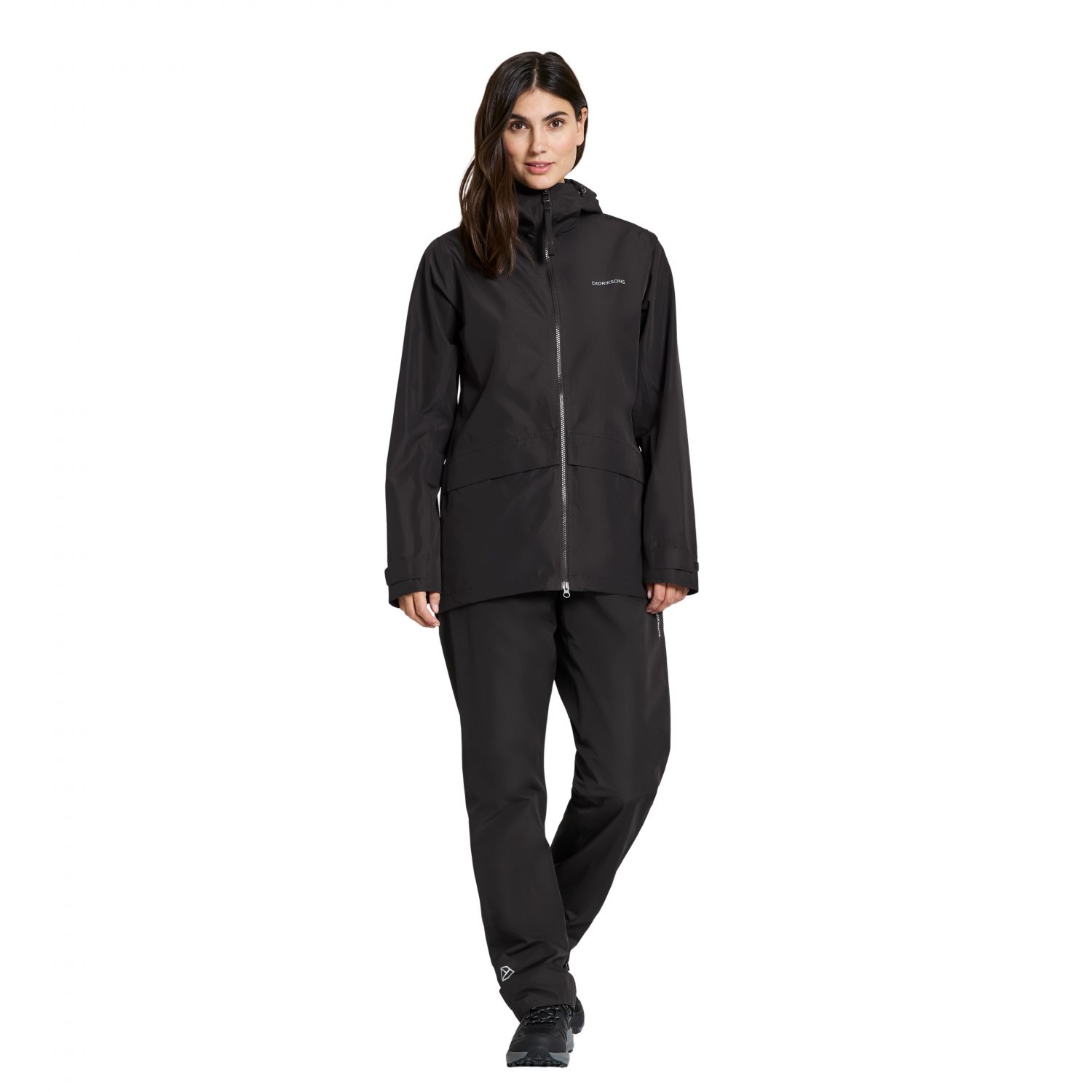 Didriksons Nordic, rain jacket, women, black