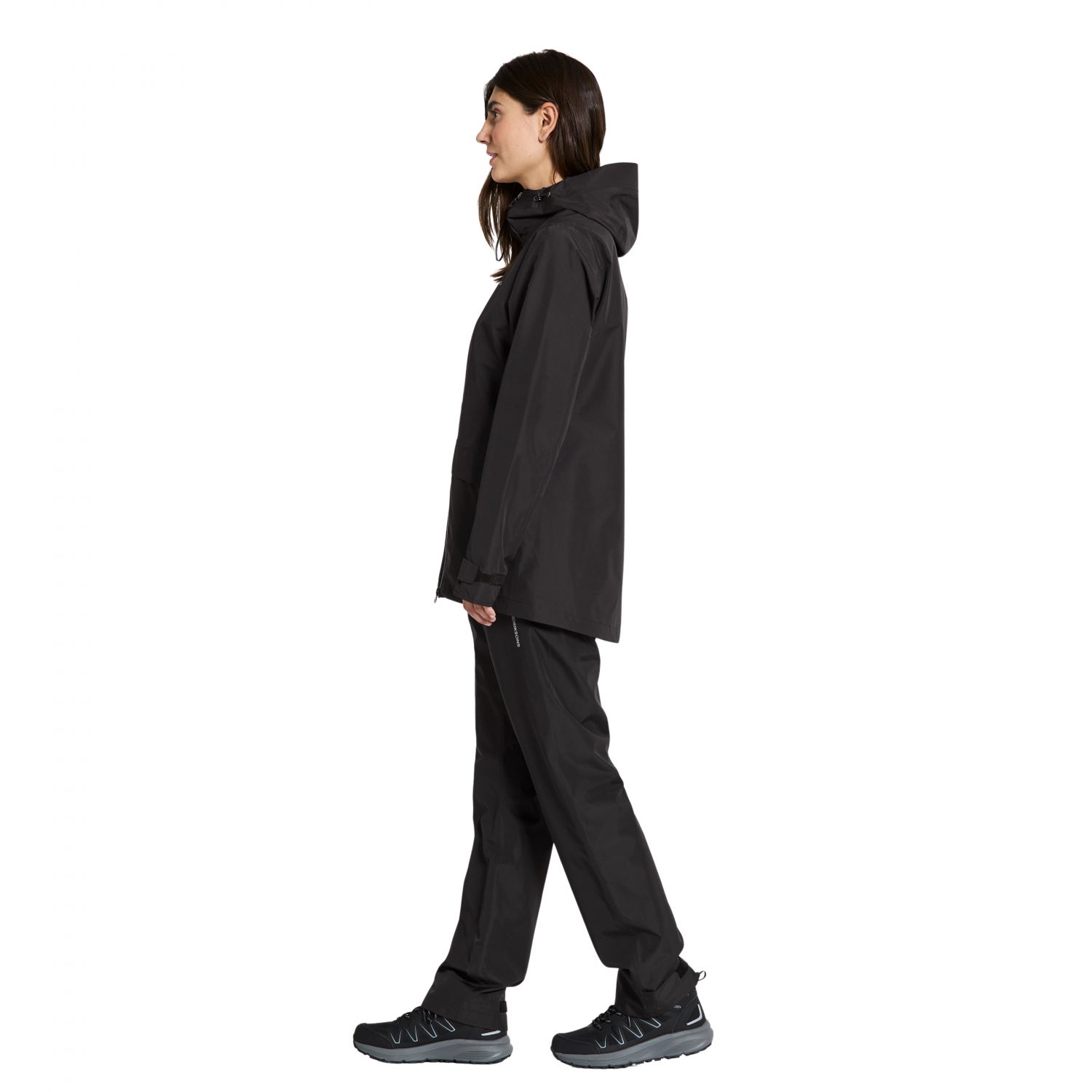 Didriksons Nordic, rain jacket, women, black