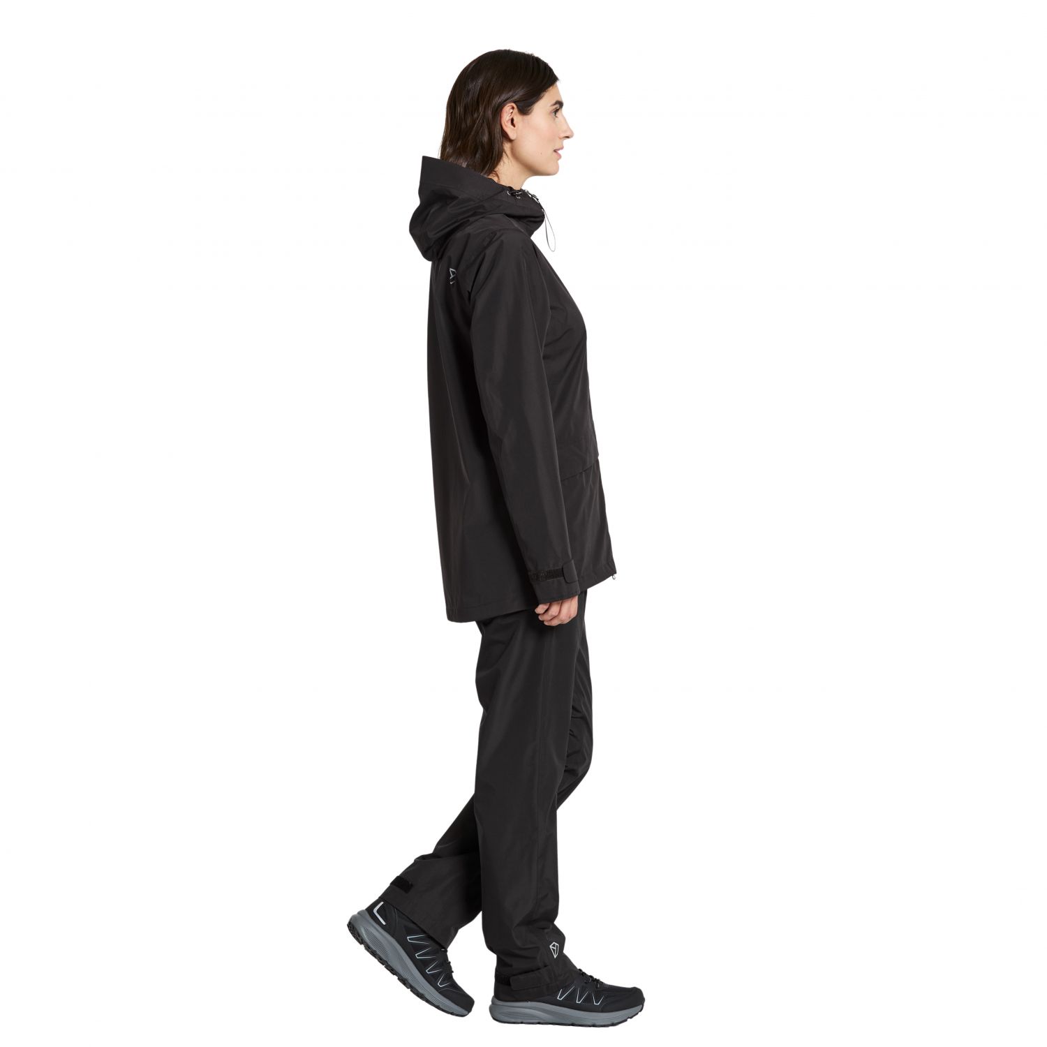 Didriksons Nordic, rain jacket, women, black