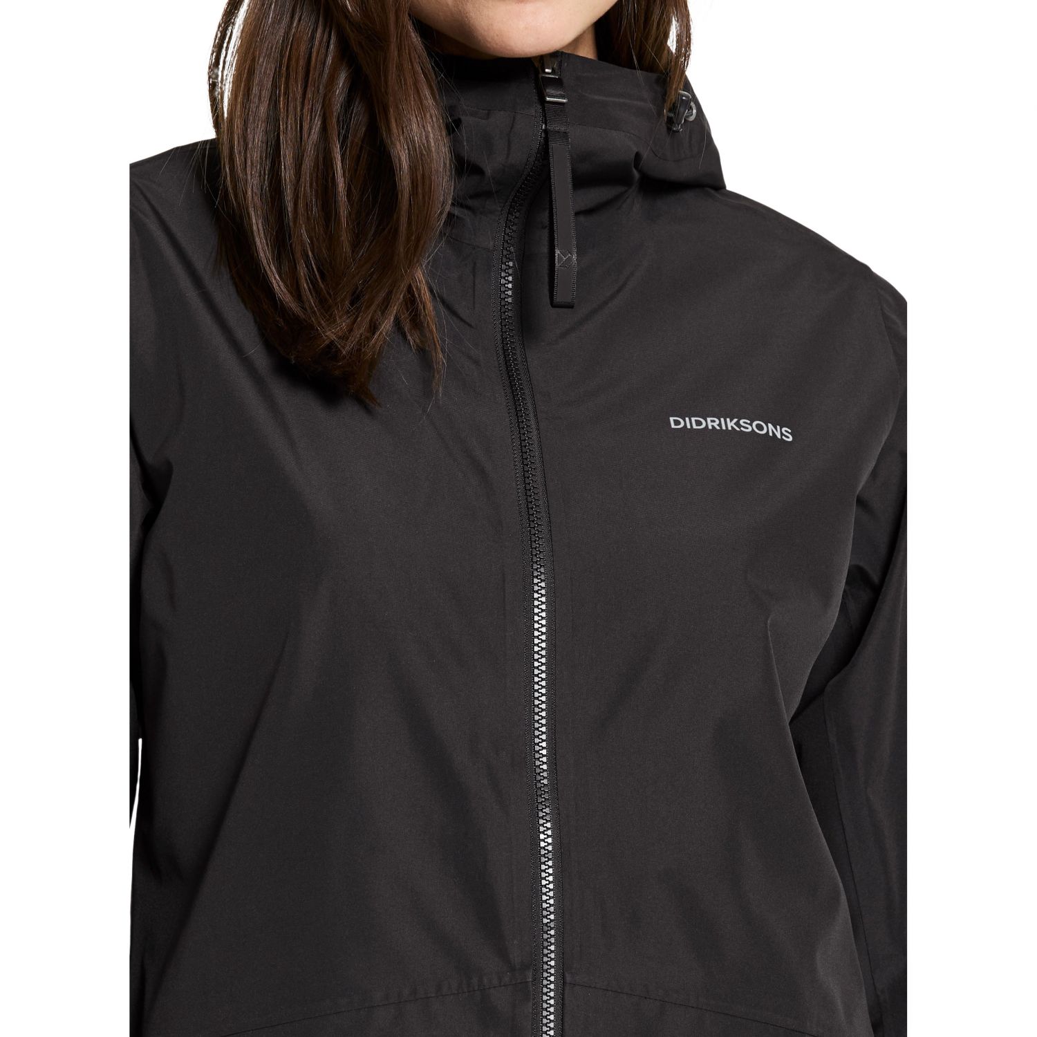 Didriksons Nordic, rain jacket, women, black