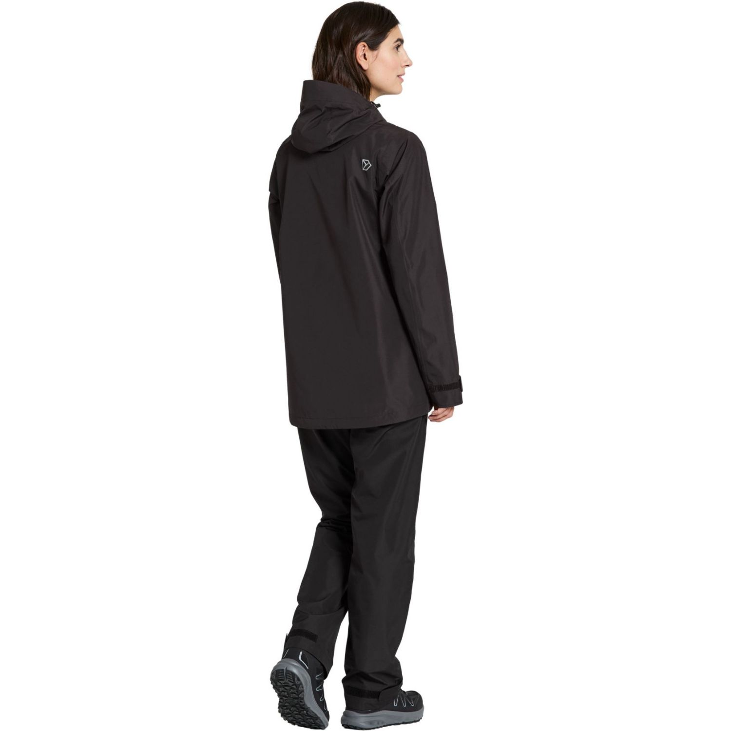 Didriksons Nordic, rain jacket, women, black