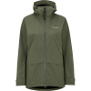 Didriksons Nordic, rain jacket, women, deep green