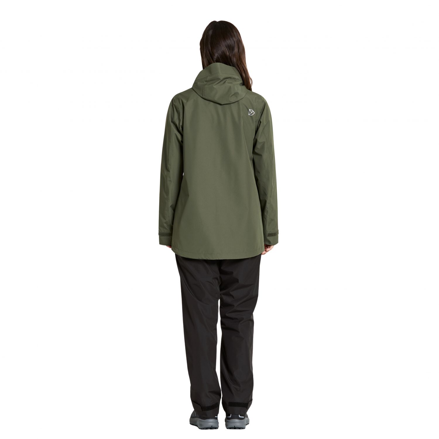 Didriksons Nordic, rain jacket, women, deep green