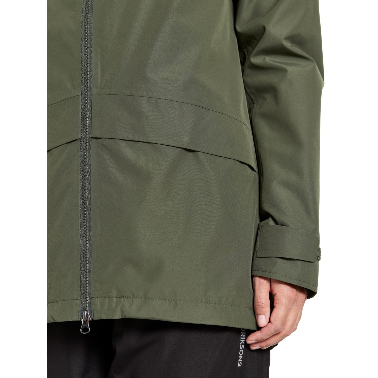 Didriksons Nordic, rain jacket, women, deep green