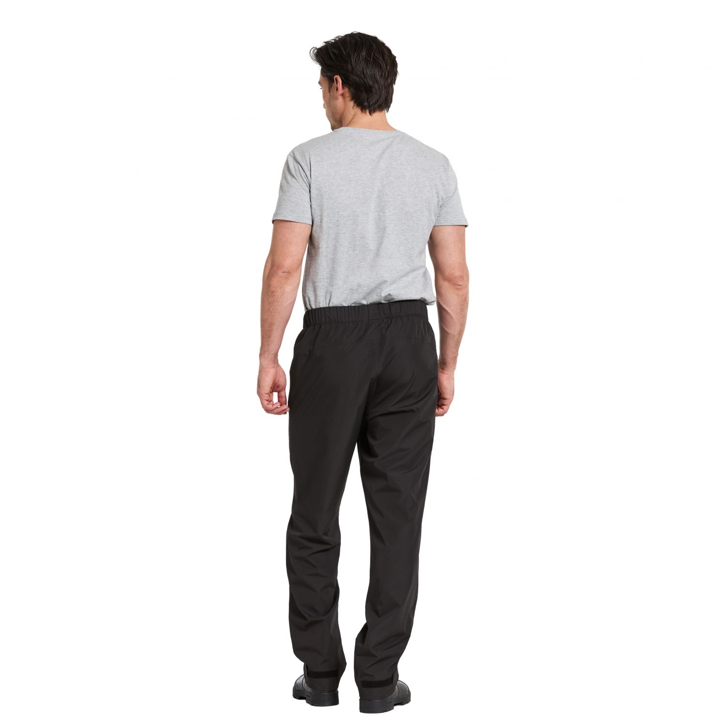Didriksons Nordic, rain pants, men, black