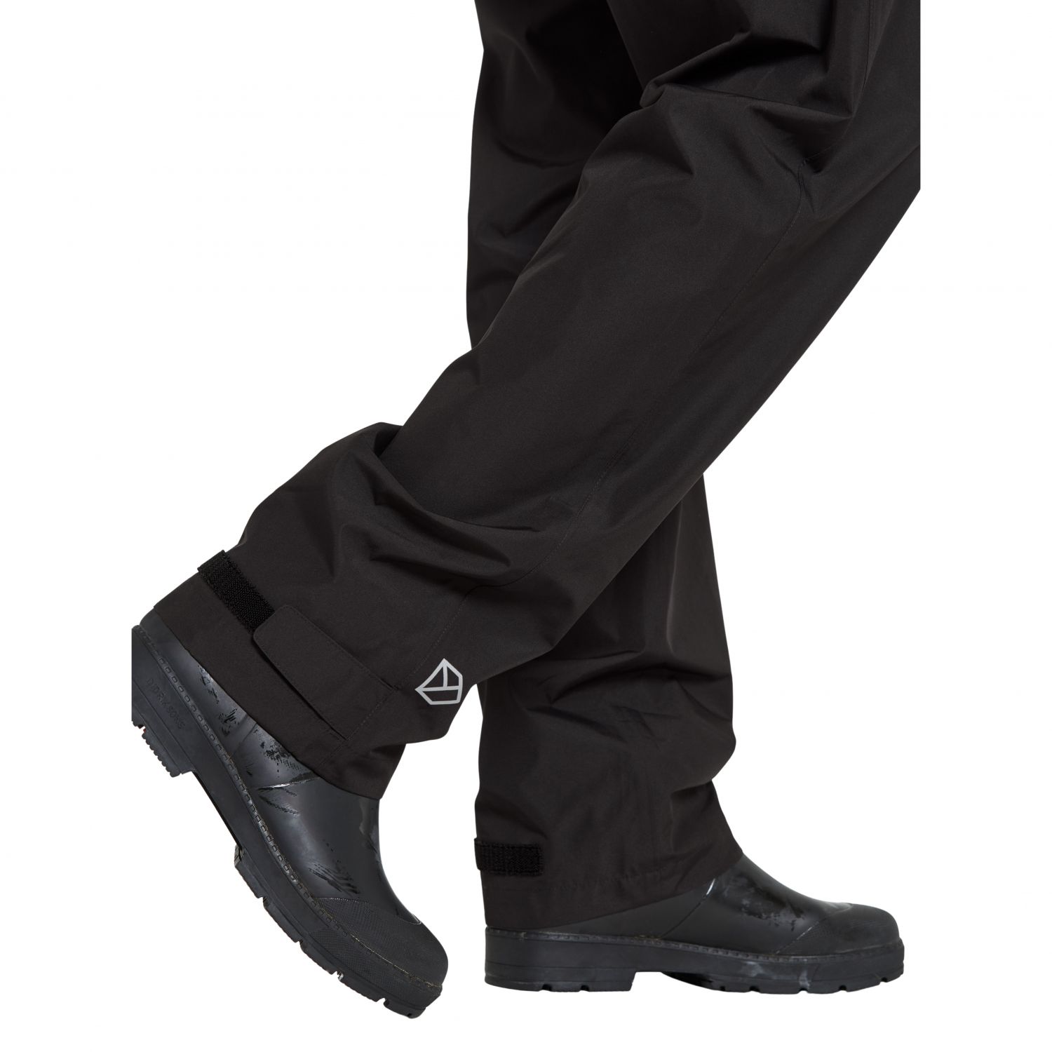 Didriksons Nordic, rain pants, men, black