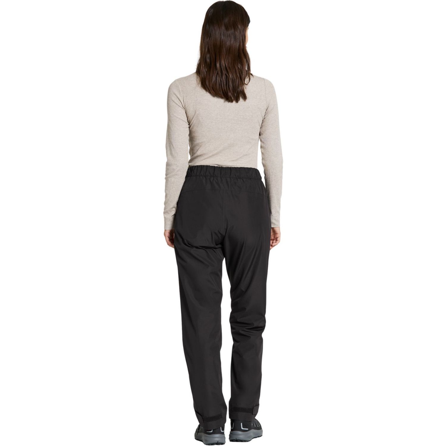 Didriksons Nordic, regnbukser, dame, sort