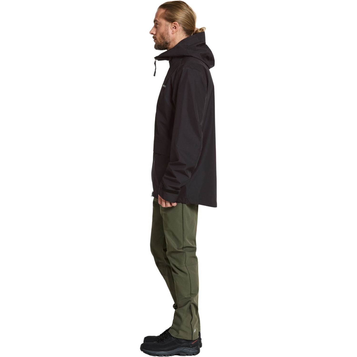 Didriksons Nordic, Regnjakke, Herre, Black