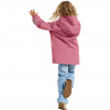 Didriksons Norma, chaqueta impermeable, junior, rosa