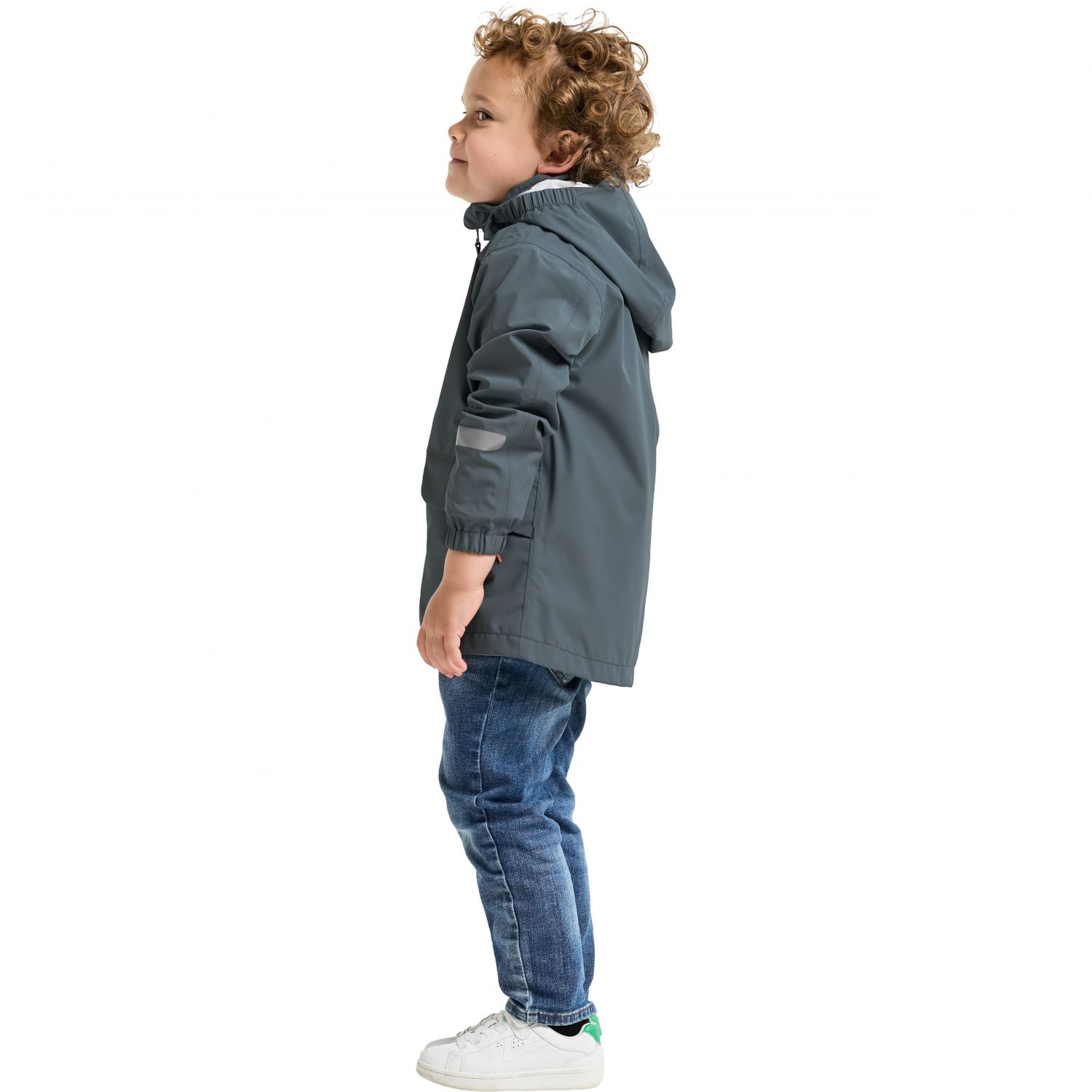 Didriksons Norma, rain jacket, junior, factory blue