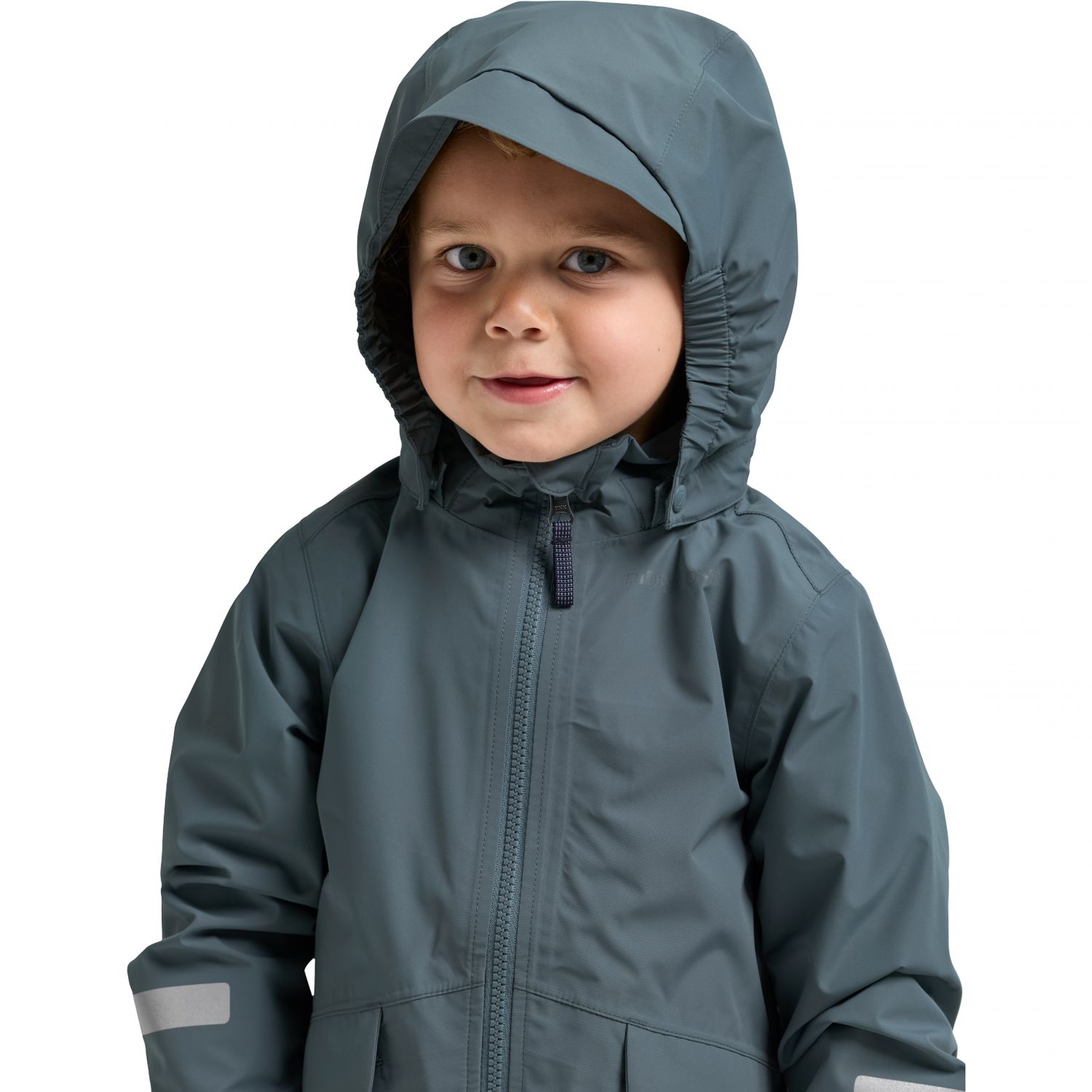 Didriksons Norma, regenjas, junior, blauw