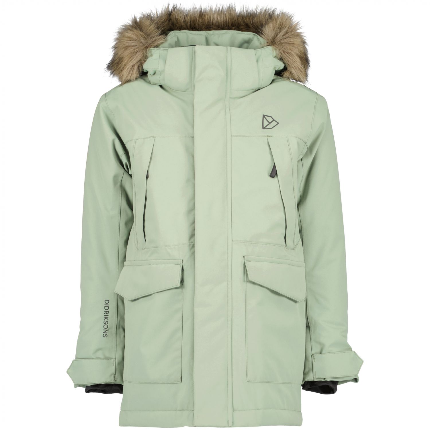 Didriksons Oxid, parka, junior, verde chiaro