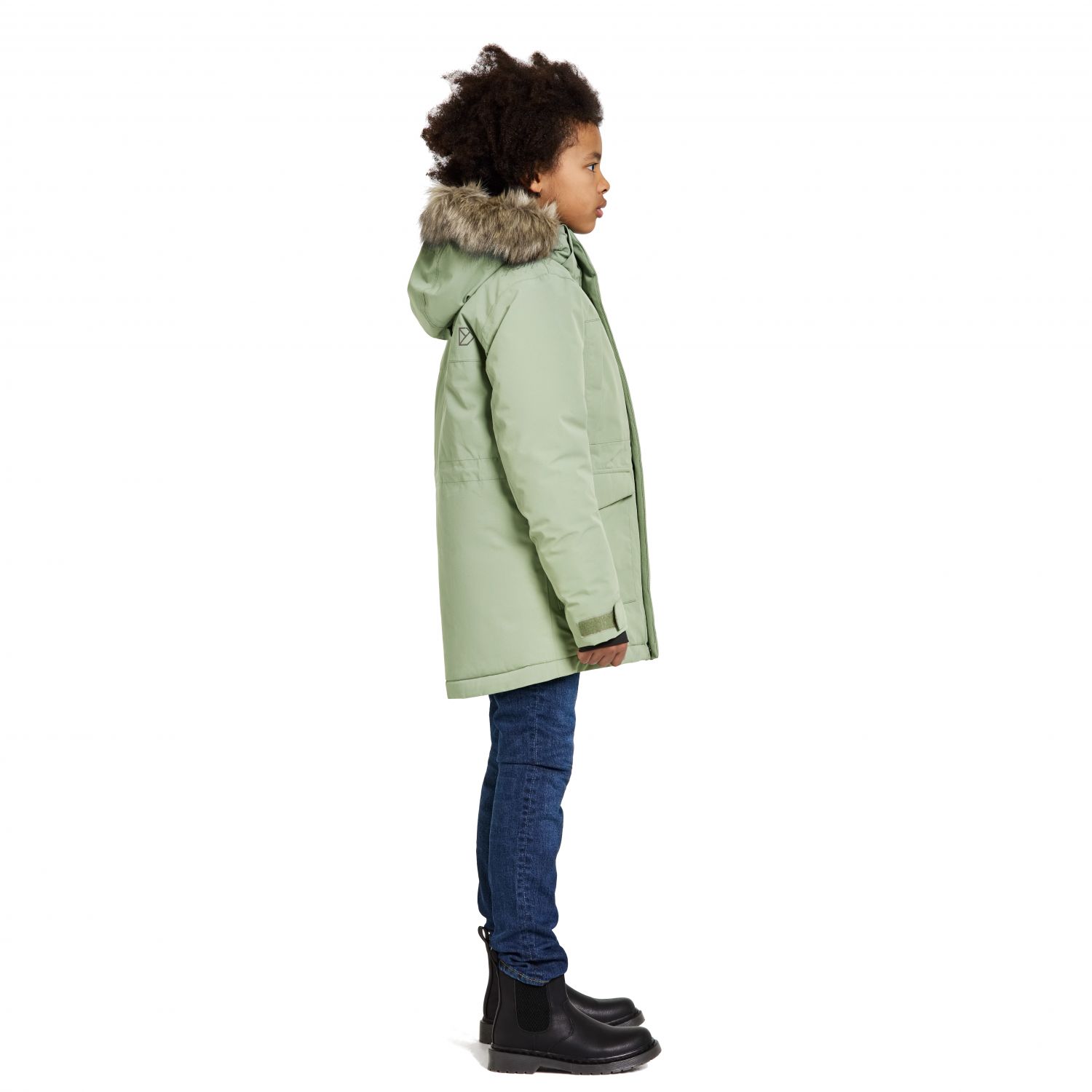 Didriksons Oxid, parka, junior, verde chiaro