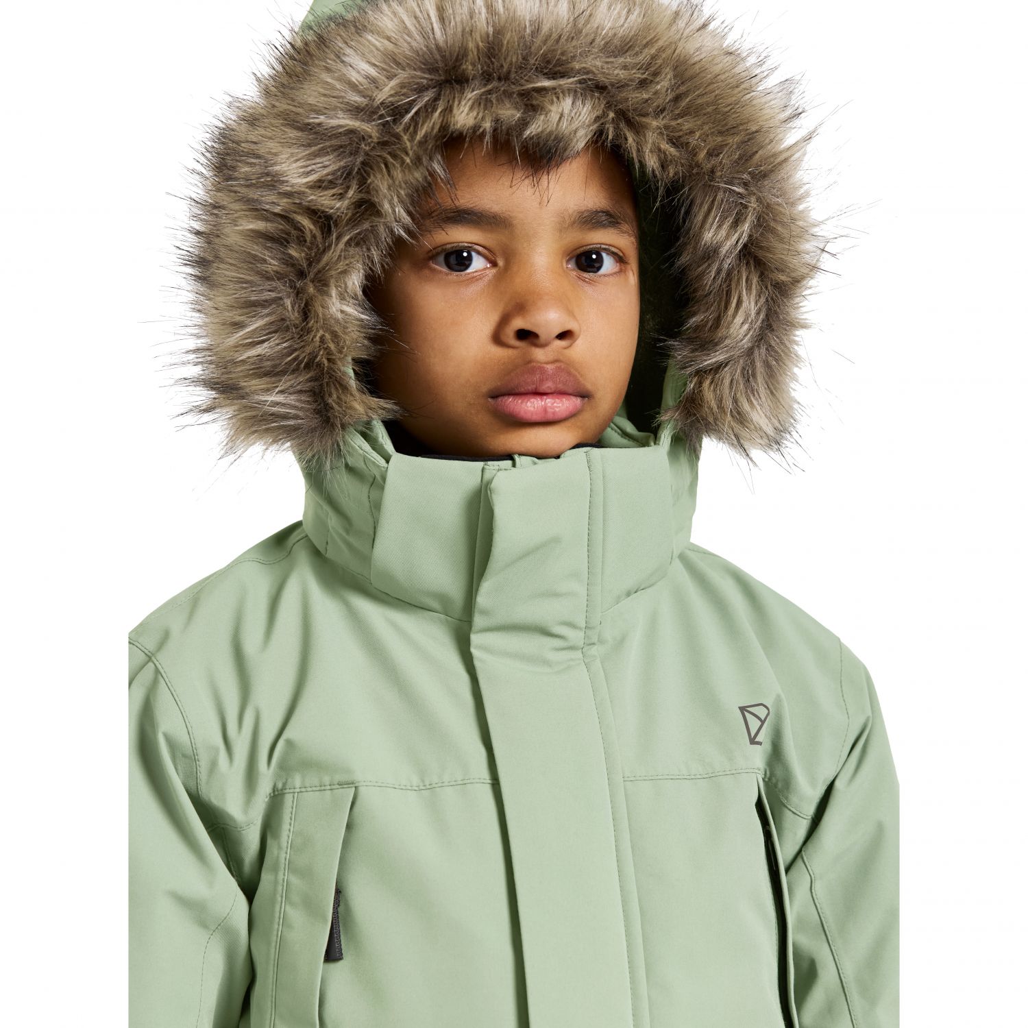 Didriksons Oxid, parka, junior, verde chiaro