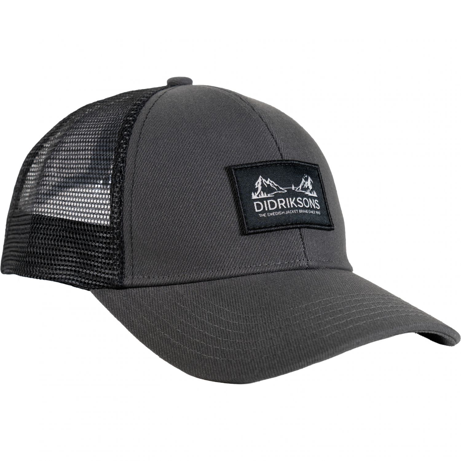 Didriksons Pellas, casquette, black/grey