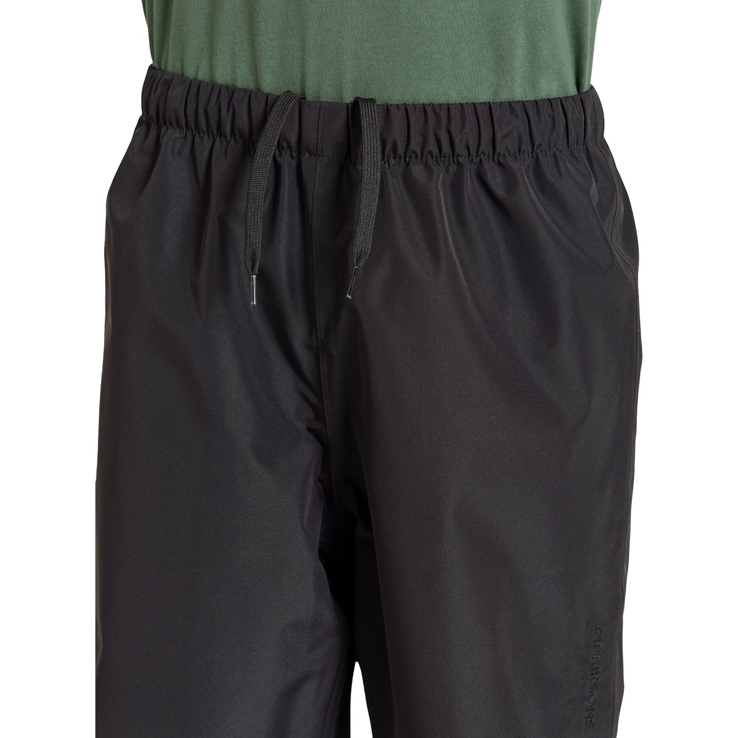 Didriksons Penta, rain pants, junior, black