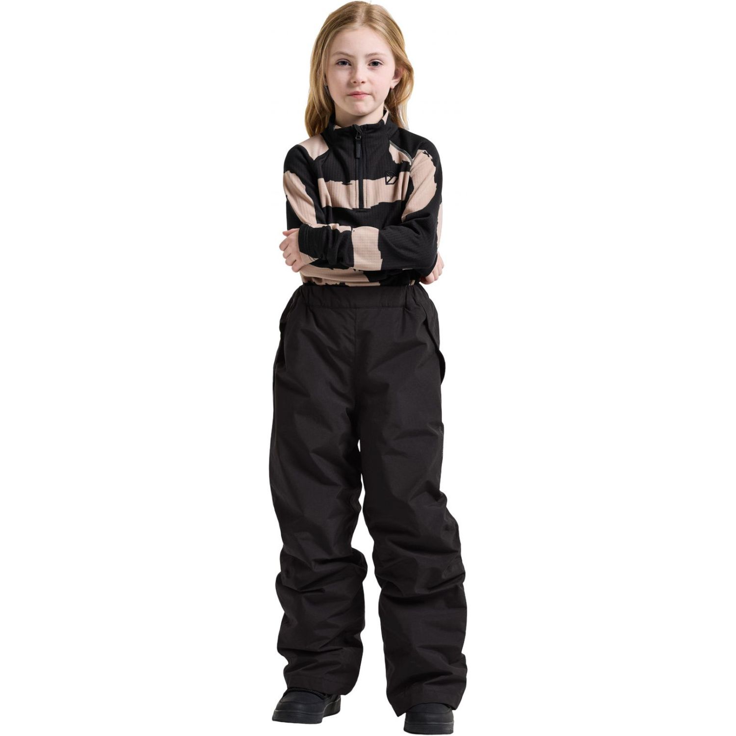 Didriksons Perlit 2, pantalones de esquí, junior, negro