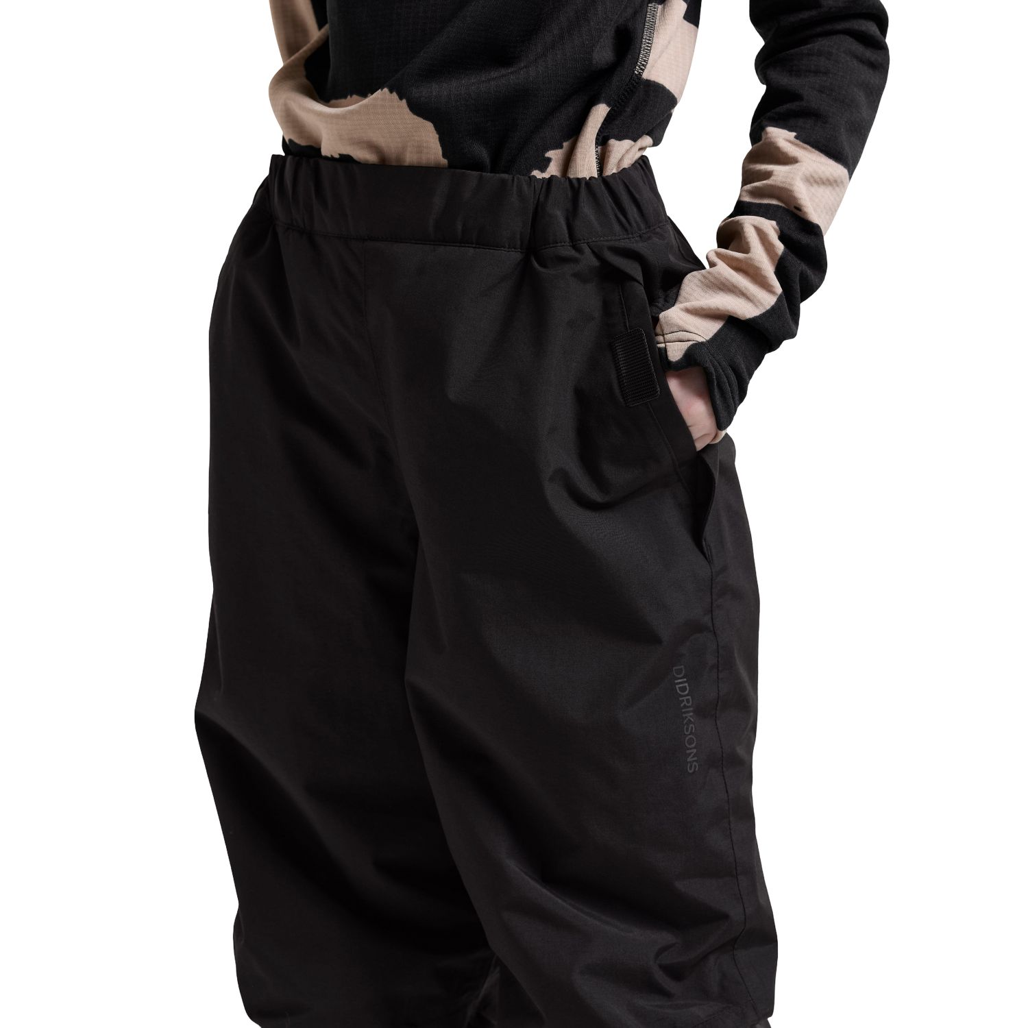 Didriksons Perlit 2, Skibukse, Junior, Black