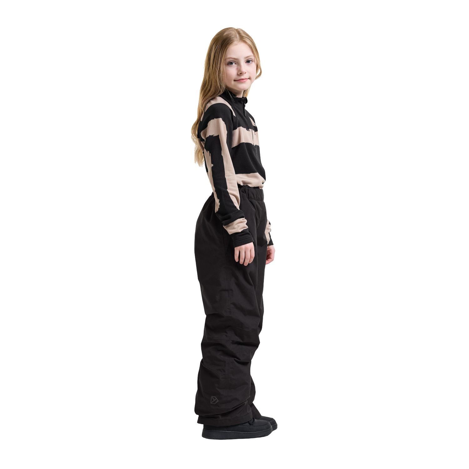 Didriksons Perlit 2, Skihose, Junior, schwarz