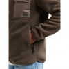 Didriksons Peter, veste polaire, homme, dark mocha
