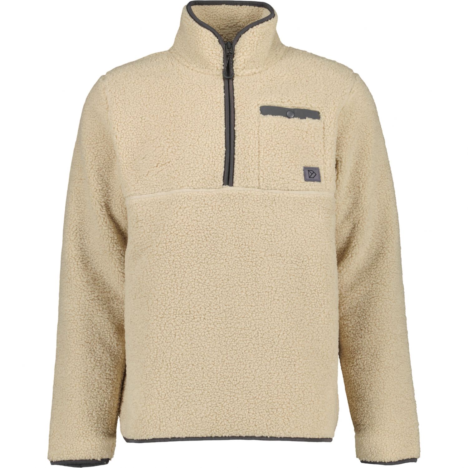 Didriksons Phoenix, fleecový pulóver, pánsky, hlinená béžová