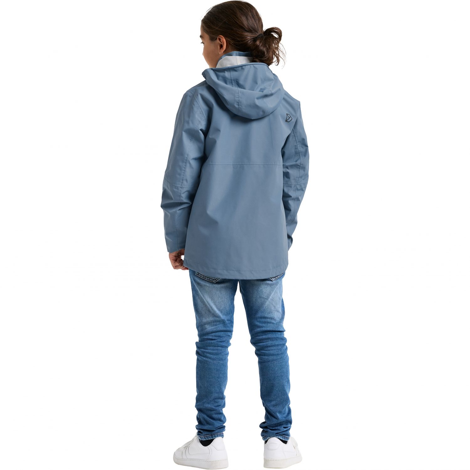 Didriksons Piko, bunda do dažďa, junior, modrá