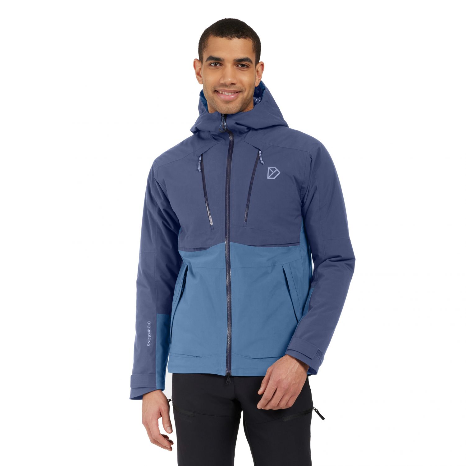 Didriksons Povel, Regenjacke, Herren, blau