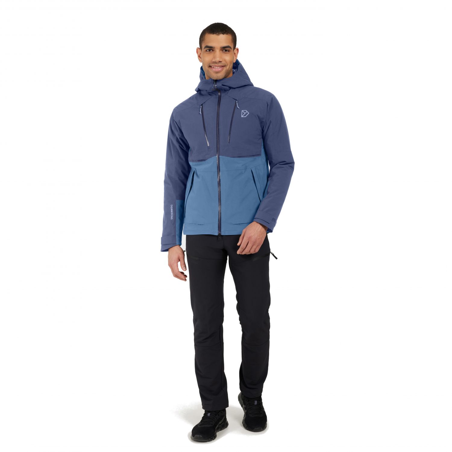 Didriksons Povel, Regenjacke, Herren, blau