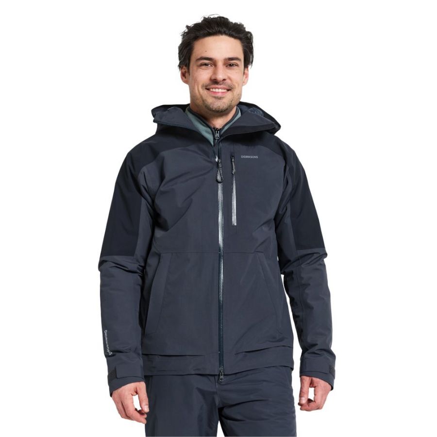 Didriksons Povel, veste de ski, homme, bleu foncé