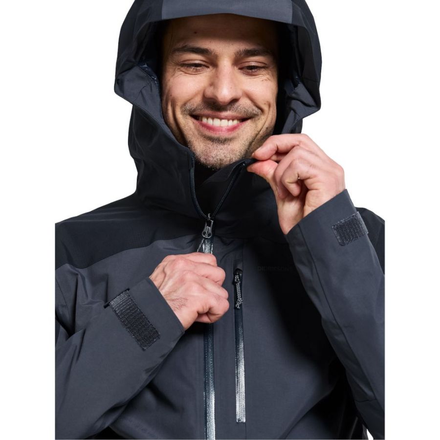 Didriksons Povel, veste de ski, homme, bleu foncé