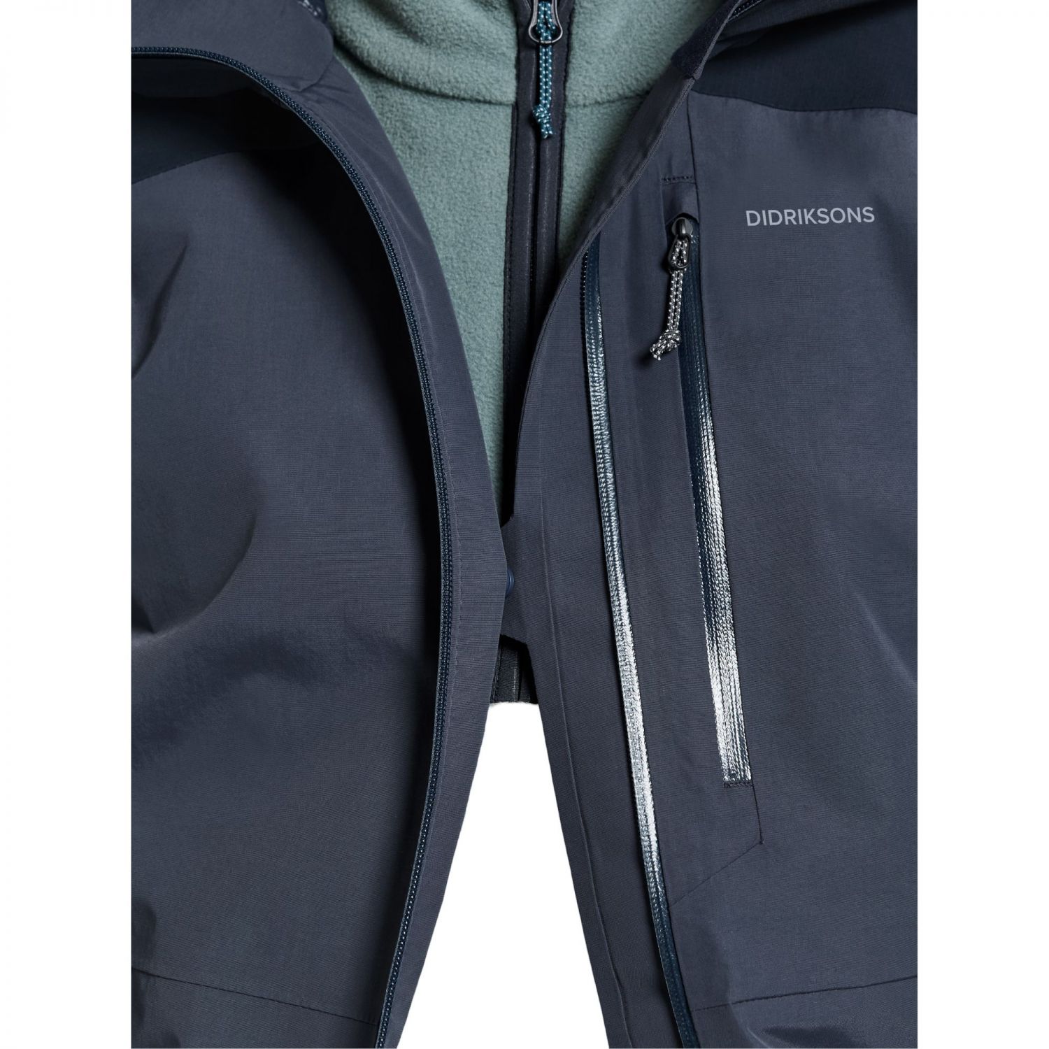 Didriksons Povel, veste de ski, homme, bleu foncé