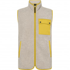 Didriksons Rasmus, fleecevest, heren, yellow pollen
