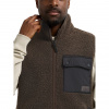 Didriksons Rasmus, fleecevest, herre, dark mocha