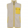 Didriksons Rasmus, gilet polaire, homme, yellow pollen