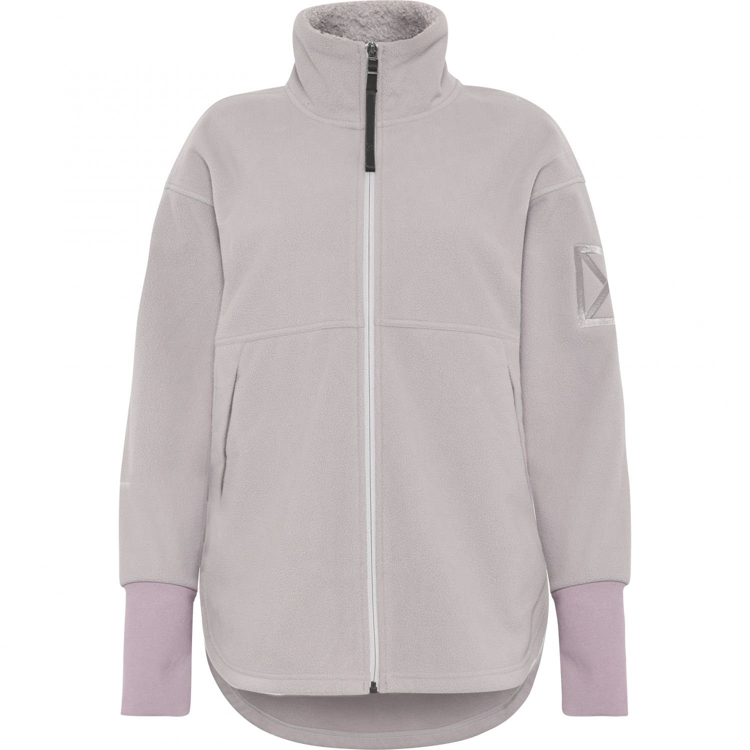 Didriksons Ronja, fleece jacket, women, sunrise mist