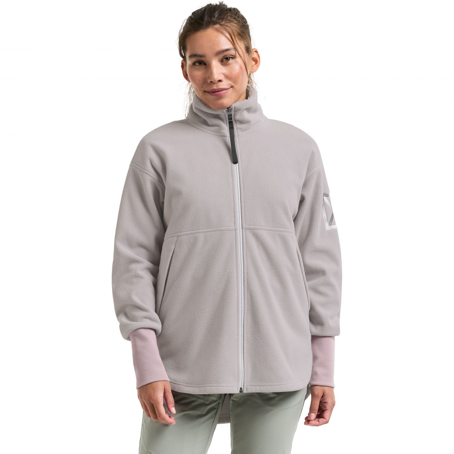 Didriksons Ronja, giacca in pile, donna, sunrise mist