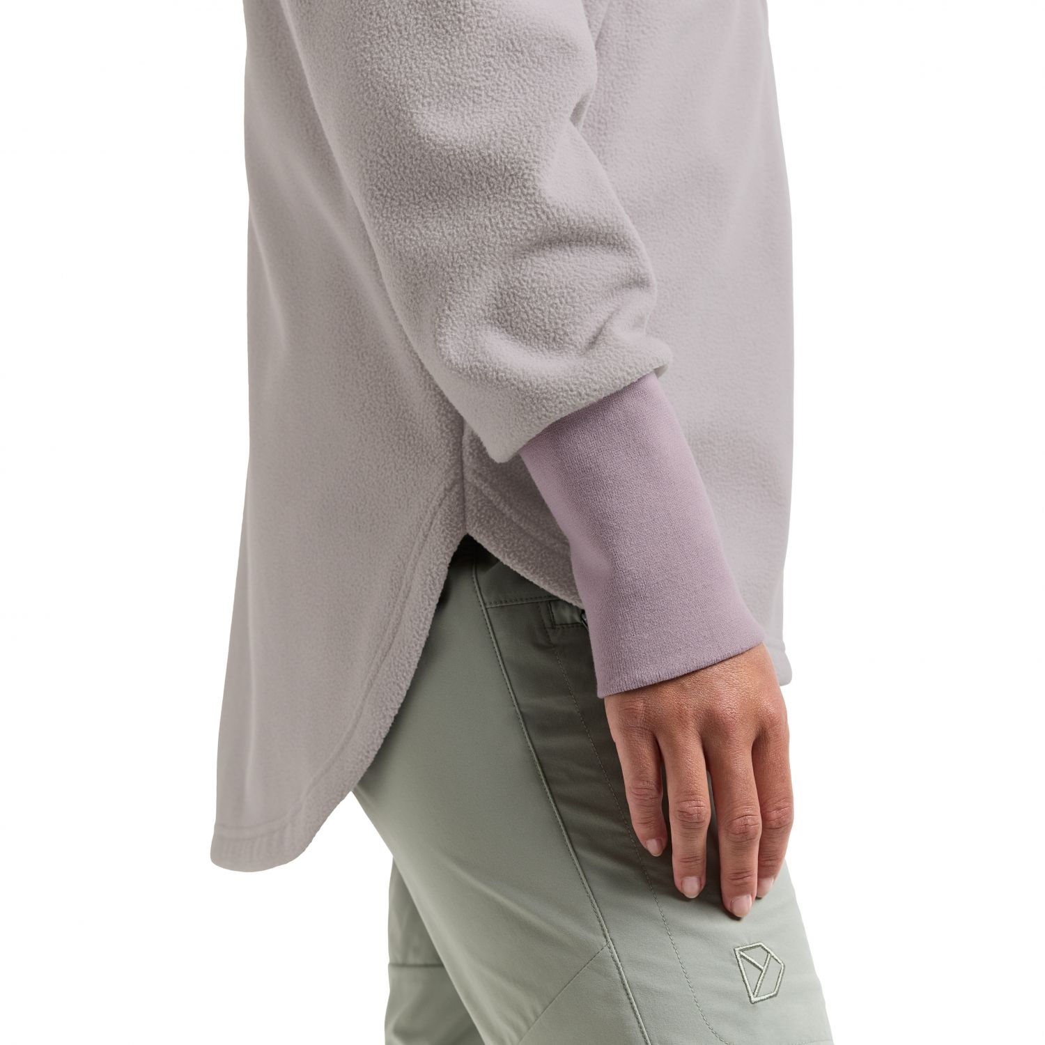 Didriksons Ronja, veste polaire, femme, sunrise mist