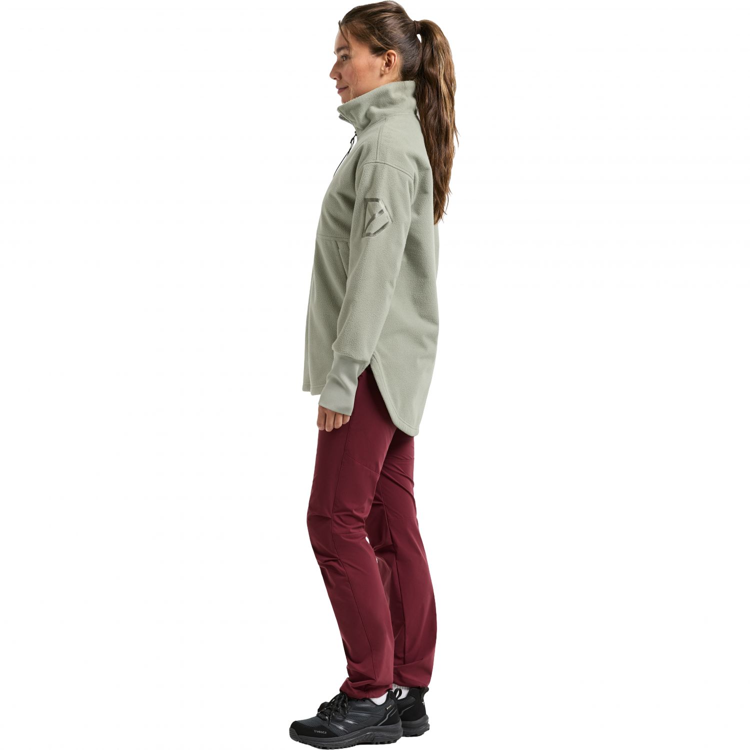 Didriksons Ronja, veste polaire, femme, wilted leaf
