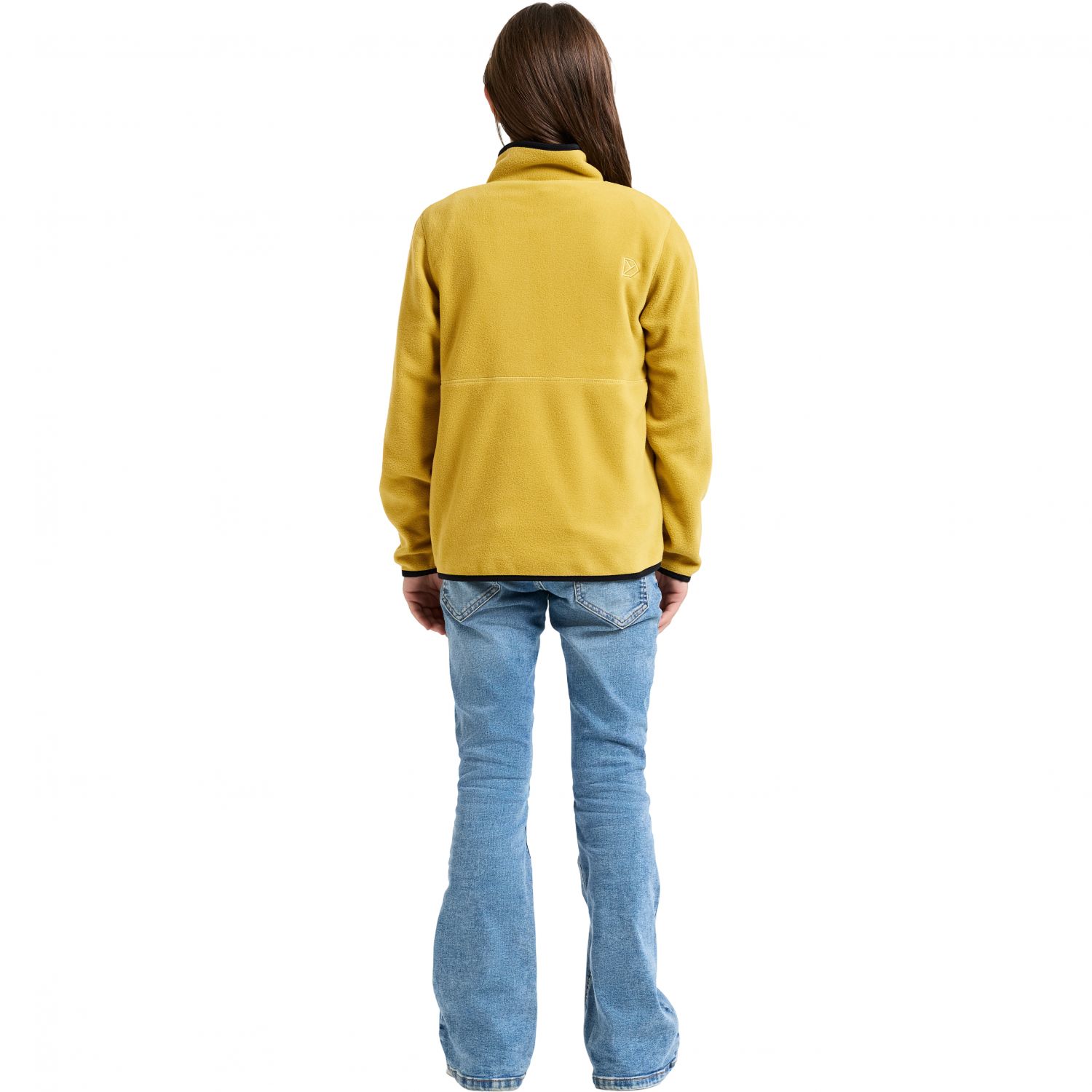 Didriksons Rubi, bluza polarowa, junior, ?ó?ty