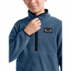 Didriksons Rubi, fleece pullover, junior, blue fog