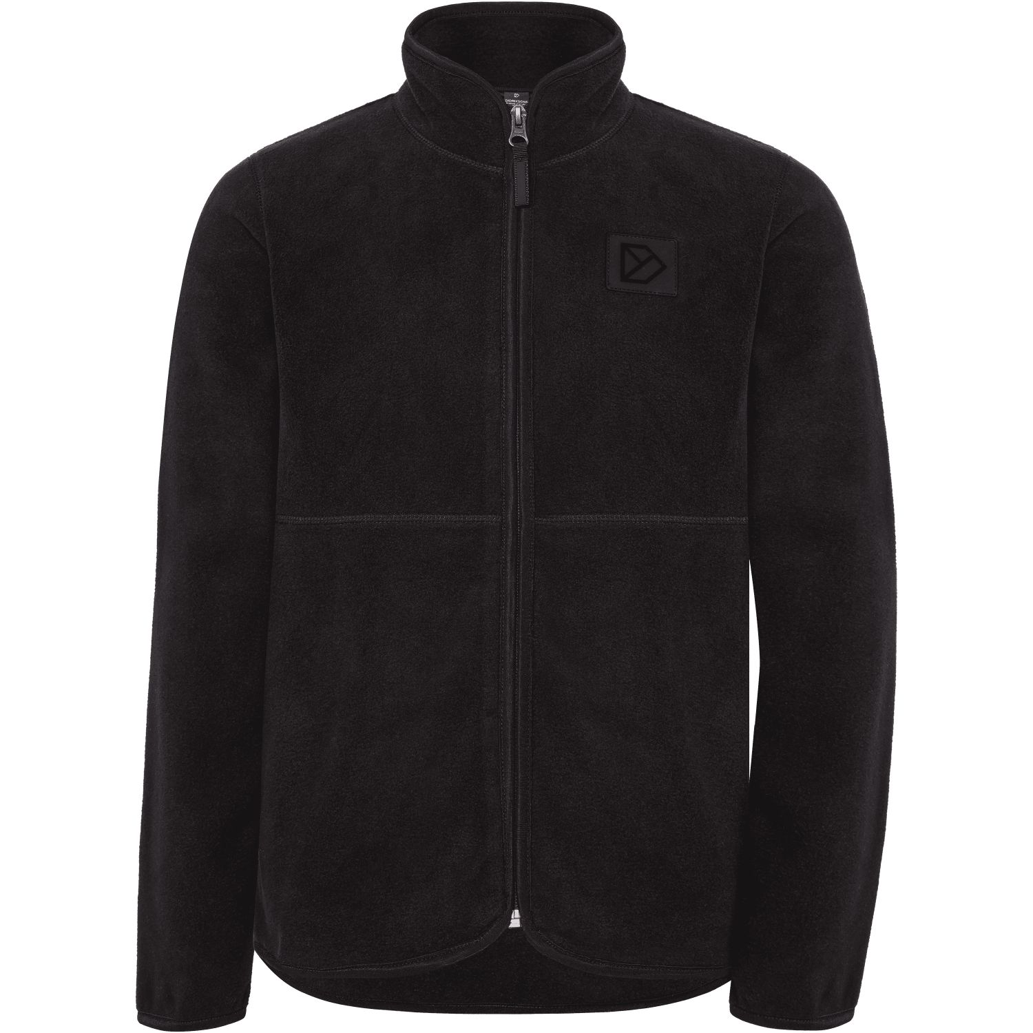 Didriksons Rubi FZ, fleecevest, junior, zwart